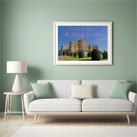 She Built Her Own Kingdom | Castle Digital Wall Art