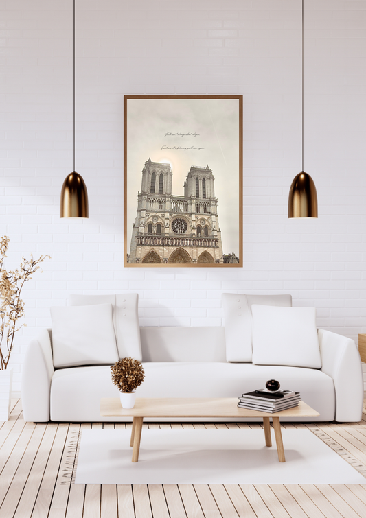 Faith Isn’t Always About Religion | Notre Dame Digital Wall Art